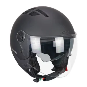 Casco Jet CGM 116A Air Colore Nero Opaco