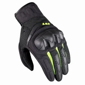 Guanti Moto Estivi Ls2 Kubra Nero Giallo