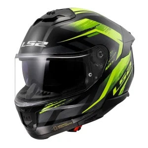 LS2 Stream 2 casco integrale Fury Nero Grigio Giallo