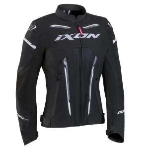 Striker Air nero bianco giacca donna da moto Ixon