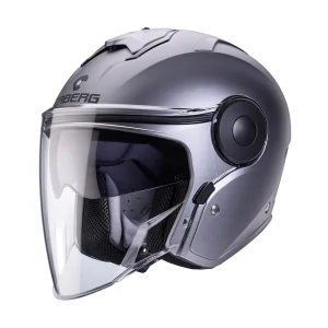 Caberg Soho casco moto jet grigio opaco