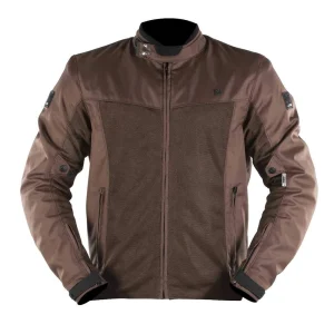 Lucas giacca moto marrone traforata VQuattro