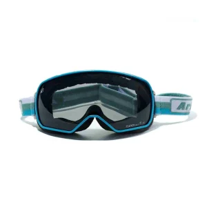 Maschera Ariete Feather Vintage Occhiali Cafè Racer Azzurro