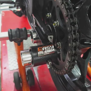 Easy Block Antifurto Bloccaruota KTM Duke 125 montato