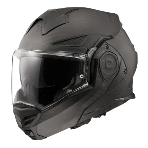 Casco Modulare per Moto LS2 Advant X Carbonio Opaco lato