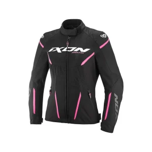 Striker 2 WP lady nero fucsia giacca moto Ixon