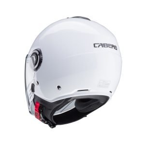 Riviera V4X Caberg casco jet Bianco retro