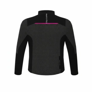 Ostro donna nero fucsia giacca moto Ixon retro
