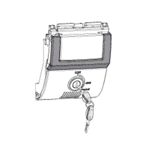 SH48 LOCK SYSTEM GREY TITANIUM PREMIUM